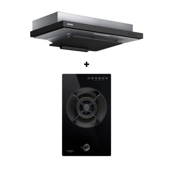 FUJIOH GAS RANGE PACKAGE FHGS2515SV+FRFS2290RP/VP-2TONE