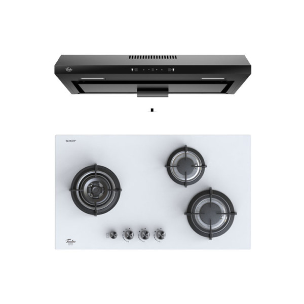 TURBO GAS RANGE PACKAGE T883GV-OW+TA65-802-90BK