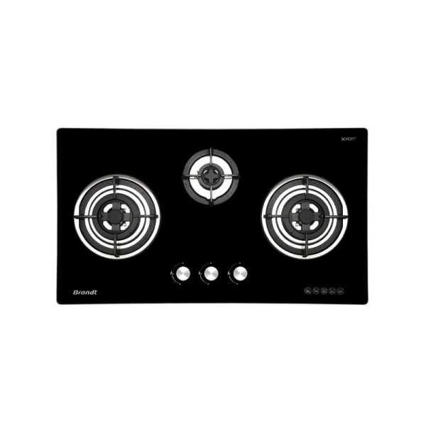 BRANDT BUILT-IN HOB TG2293BBL BATTERY LPG