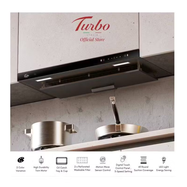 TURBO COOKERHOOD TSL616-602BK