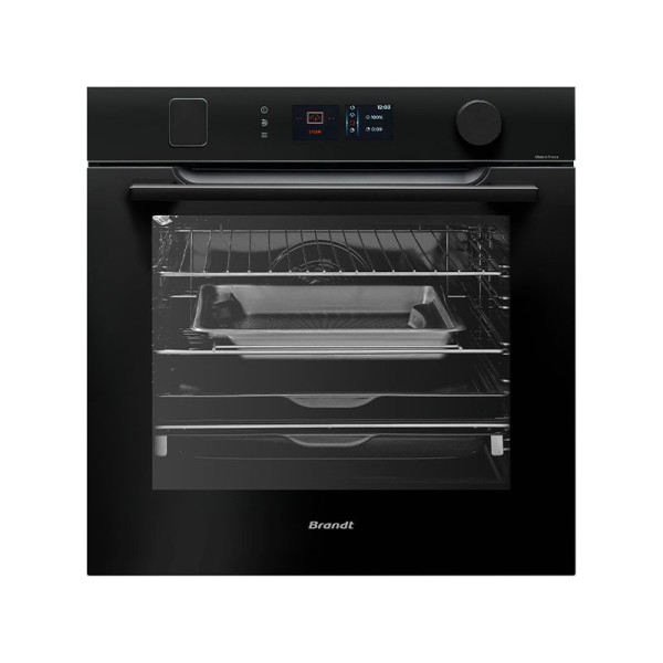 BRANDT BUILT-IN COMBI STEAM OVEN-60CM BOR7586BB