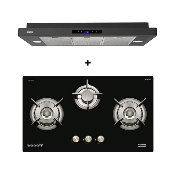 OTIMMO 90CM HOOD + 80CM HOB ECH5503E+EBH6381S