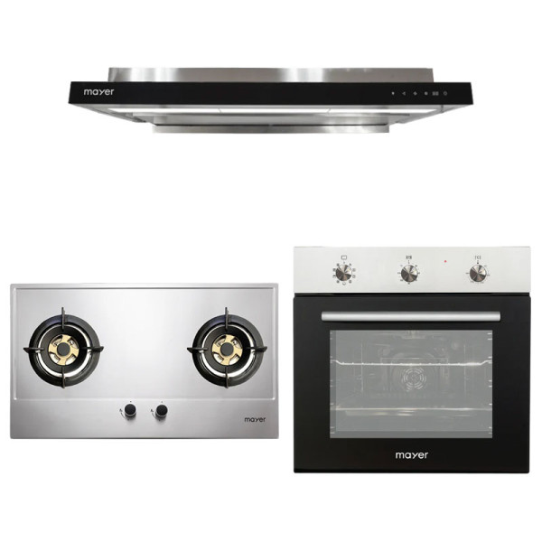 MAYER GAS RANGE PACKAGE MMSS772+MMSI903+MMD09