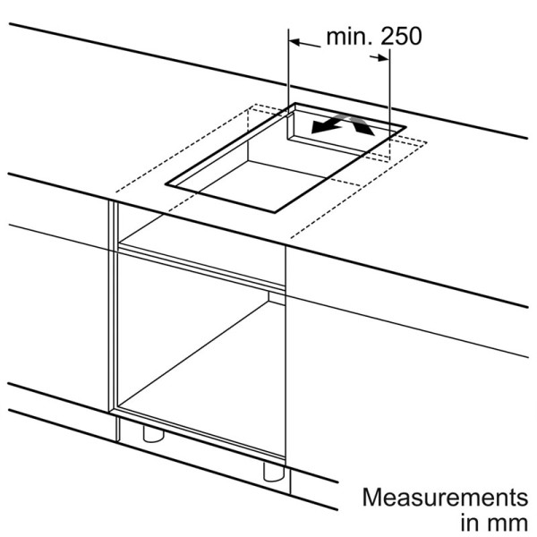 BOSCH BUILT-IN HOB-30CM INDUCTION PXX375FB1E