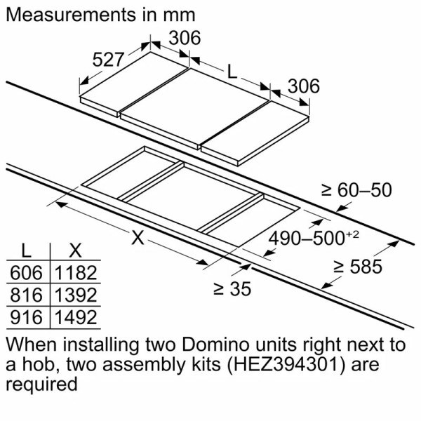 BOSCH BUILT-IN HOB-30CM INDUCTION PXX375FB1E