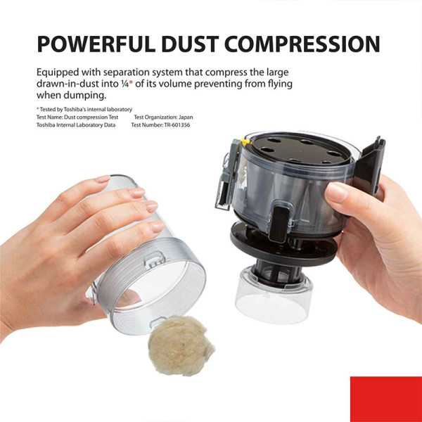 TOSHIBA RECHARGEABLE VAC VC-CLX50BF