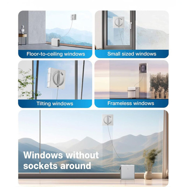 ECOVACS ROBOTIC VACUUM DEEBOT W2 OMNI-WHITE