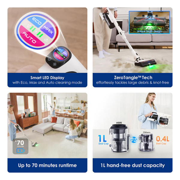 TINECO RECHARGEABLE VAC PURE ONE A50S PLUS