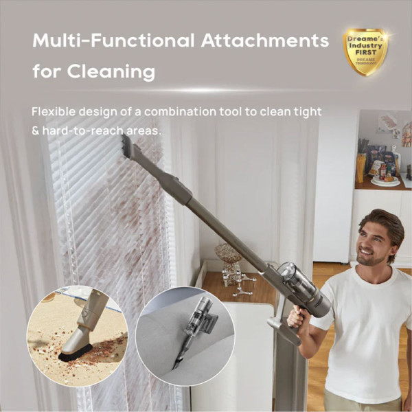 DREAME CORDLESS VACUUM WITH STATION  Z10S STATION 