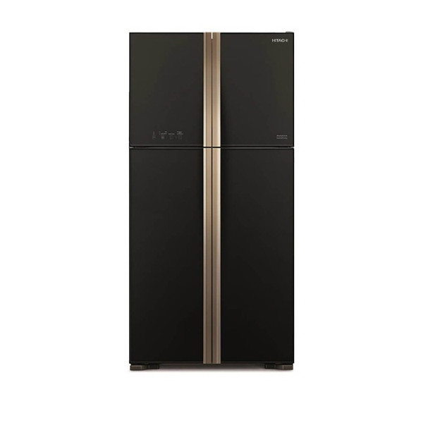 HITACHI MULTI DOOR FRIDGE RW635P4MS-GBK GLASS BLACK