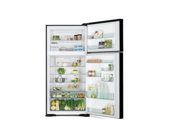 HITACHI 2 DOOR FRIDGE RVG690P7MS-GPW