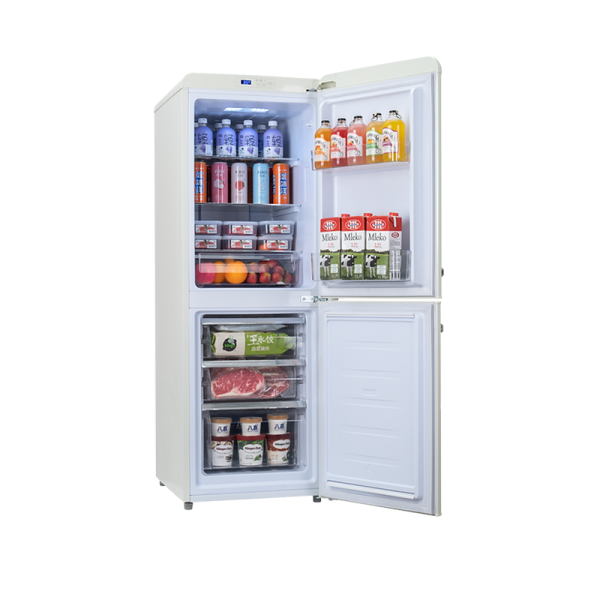 EUROPACE 2 DOOR FRIDGE ER7178A-IVORY WHITE