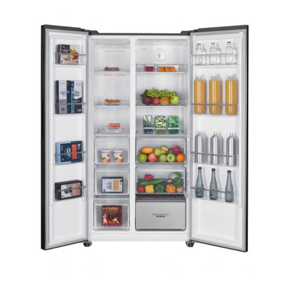 SHARP SIDE BY SIDE FRIDGE SJ-SS60G-BK