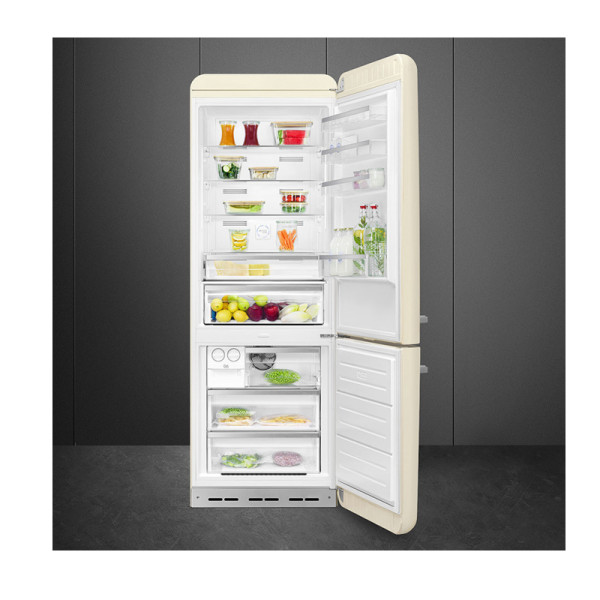SMEG 2 DOOR FRIDGE FAB38RCR5 CREAM