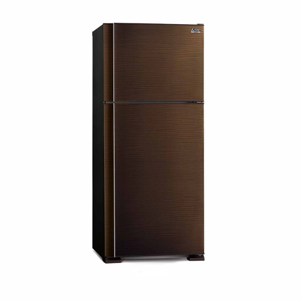 MITSUBISHI 2 DOOR FRIDGE MR-F62EX-BRW-P
