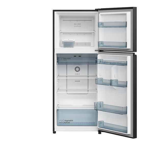 HITACHI 2 DOOR FRIDGE HRTN6408SBBKSG
