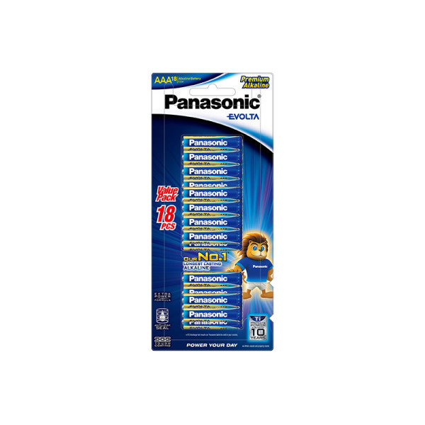 PANASONIC BATTERY LR03EG/18B(LR03EG/18B6F)