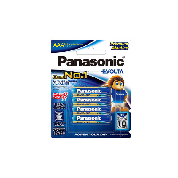 PANASONIC BATTERY LR03EG/8B