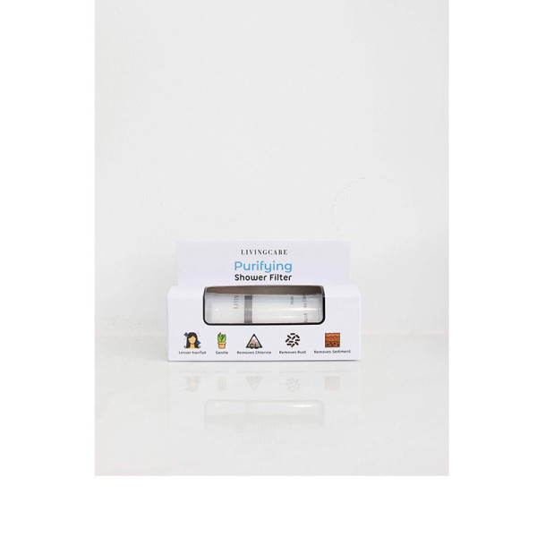 LIVINGCARE SHOWER FILTER PURIFYING SHOWER FILTER