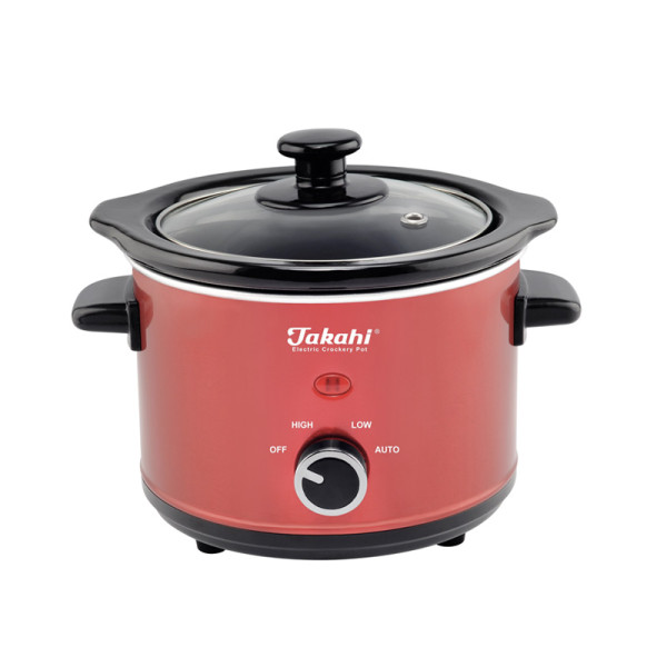 TAKAHI CERAMIC SLOW COOKER 2521CR-TR