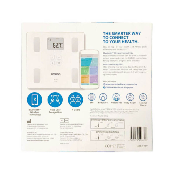 OMRON WEIGHING SCALE HBF-222T