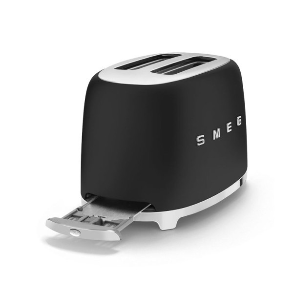 SMEG POP-UP TOASTER TSF01BLMUK-MATTE BLACK