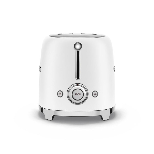 SMEG POP-UP TOASTER TSF01WHMUK-MATTE WHITE