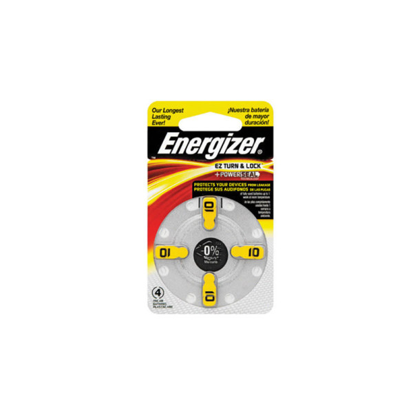 ENERGIZER LITHIUM COIN BATTERY AZ10DPA-4