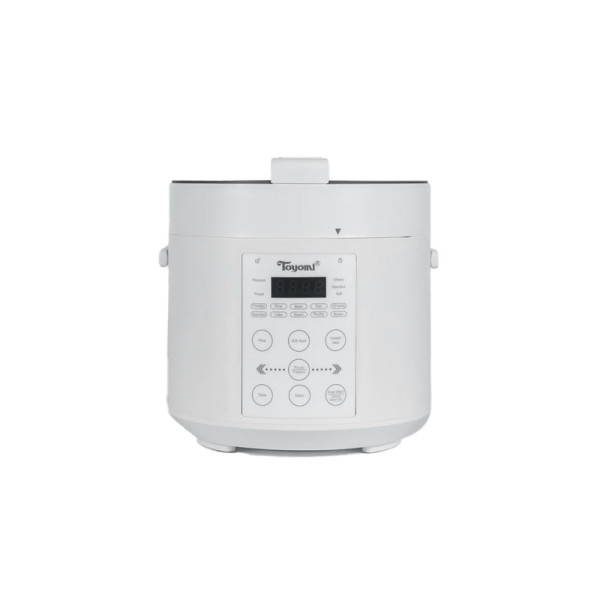 TOYOMI MICRO-COM PRESSURE RICE COOKER PC2001-MATT WHITE/BLACK