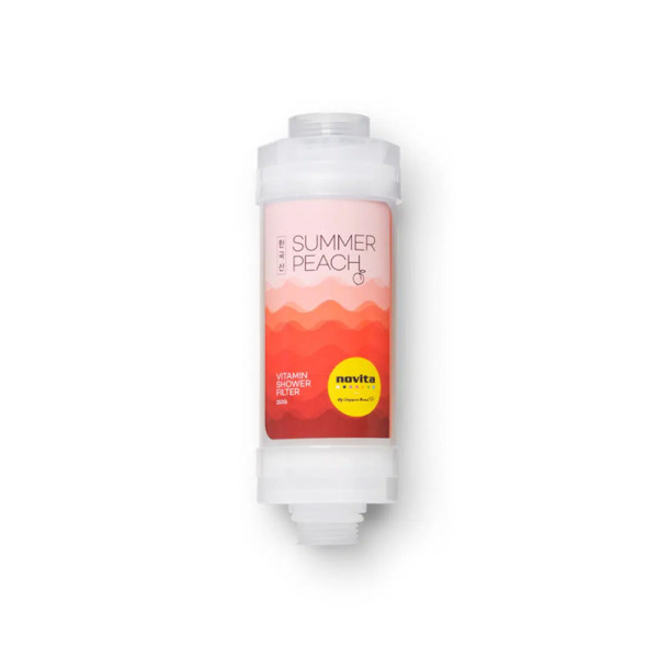 NOVITA SHOWER FILTER SUMMER PEACH