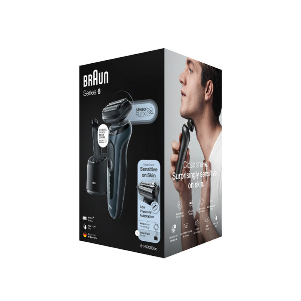 BRAUN SHAVER 61-N7000cc