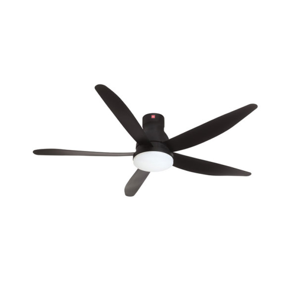 KDK CEILING FAN U60FWS SHORT ROD-BLACK