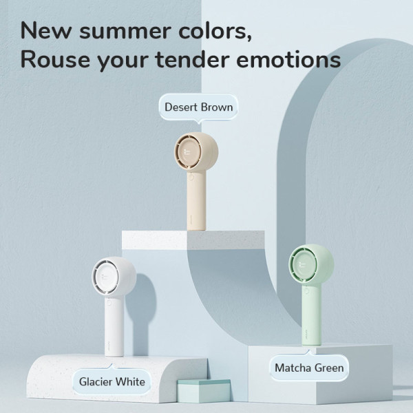 JISULIFE USB FAN FA42-1 BROWN-4500