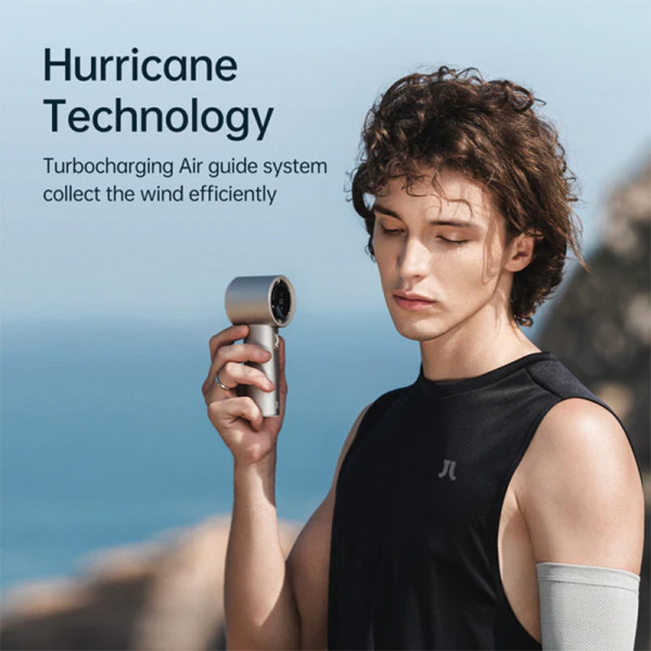 JISULIFE USB FAN PRO1 S DARK GREY-5000