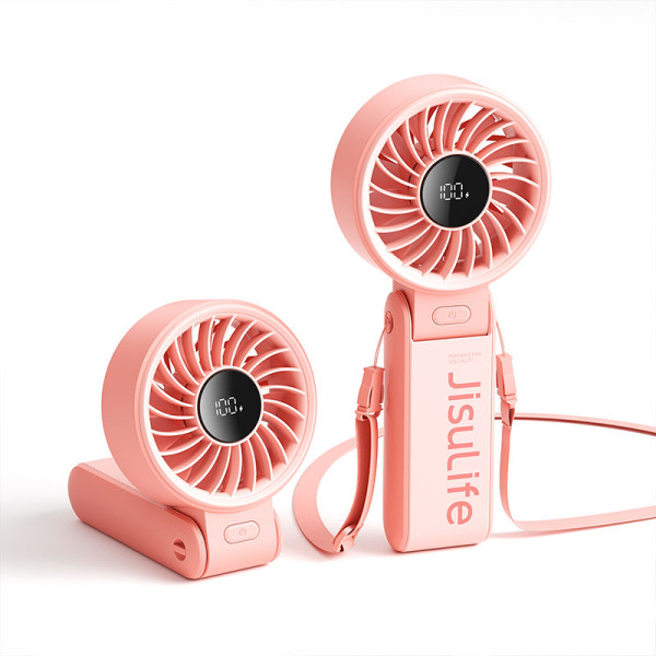 JISULIFE USB FAN LIFE 7 -PINK-3600