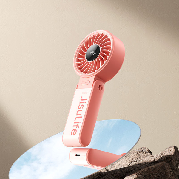 JISULIFE USB FAN LIFE 7 -PINK-3600