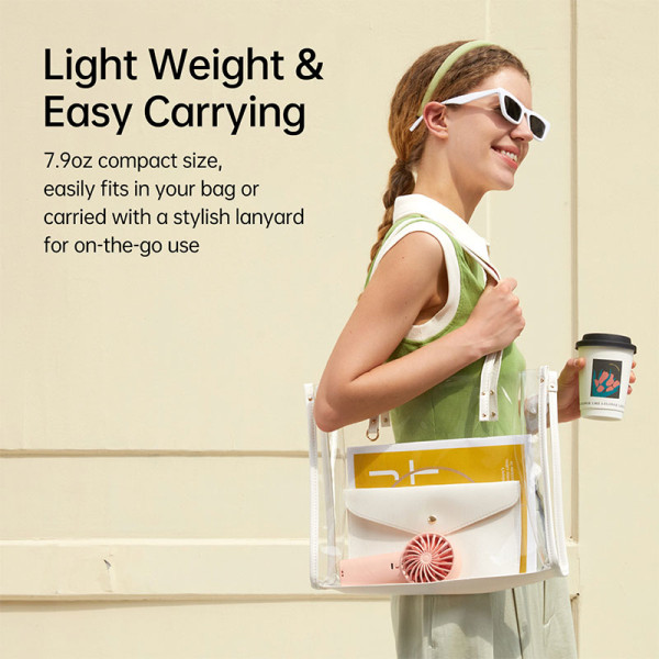 JISULIFE USB FAN LIFE 4-LIGHT GREY-3600