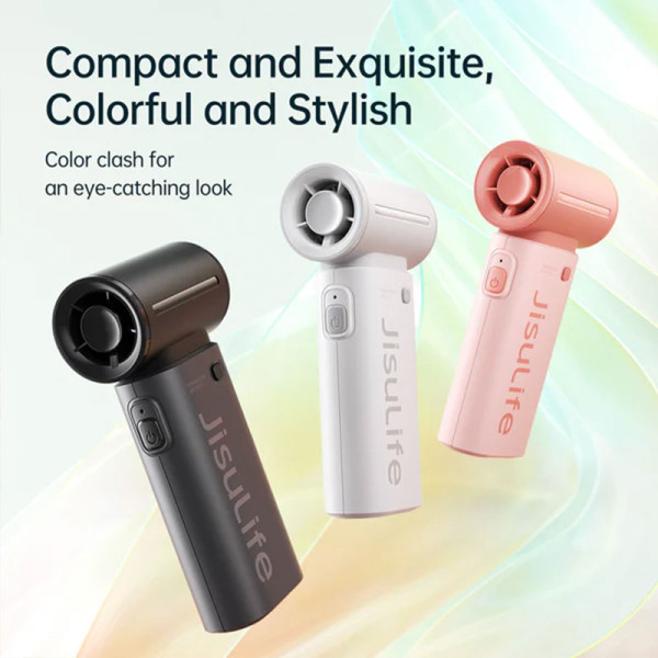 JISULIFE USB FAN LIFE 9 5000 -PINK