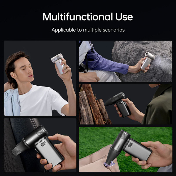 JISULIFE USB FAN ULTRA 2-BROWN-9000