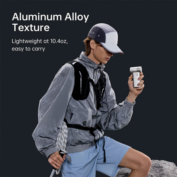 JISULIFE USB FAN ULTRA 2-GREY-9000