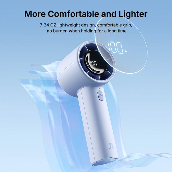 JISULIFE USB FAN LIFE 10S-BLUE-5000