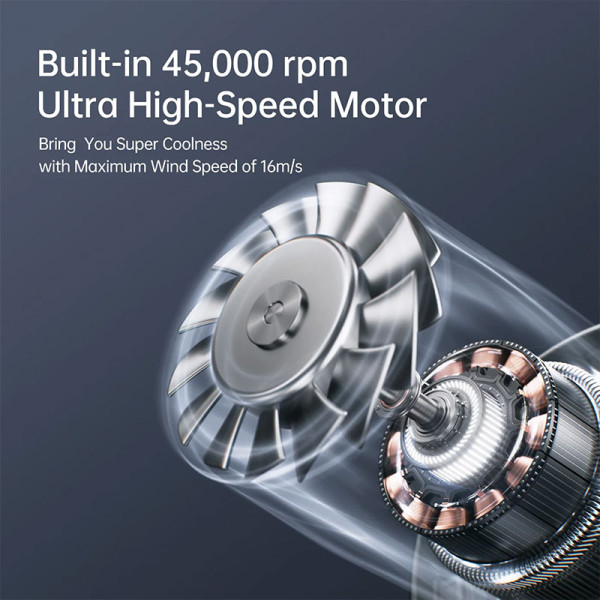 JISULIFE USB FAN -OUTDOOR ULTRA 1-LIGHT GREY (OUTDOOR)