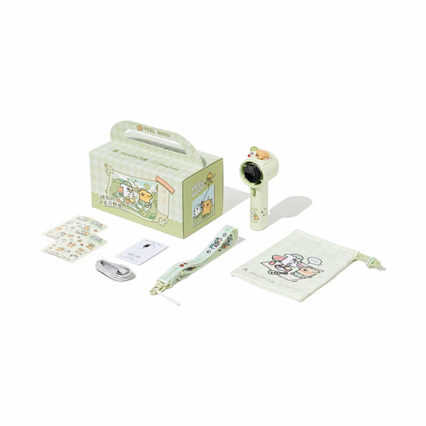 JISULIFE USB FAN PRO1 GREEN-MALTESE-5000