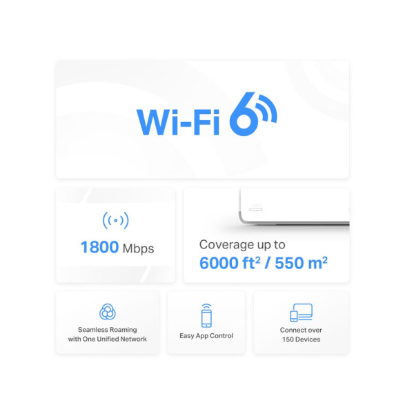 MERCUSYS NETWORKING  EQUIPMENT HALO H70X(3PCK)