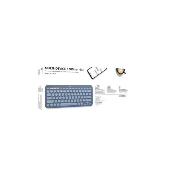 LOGITECH KEYBOARD  920-011181 (K380 BLUE-MAC)_