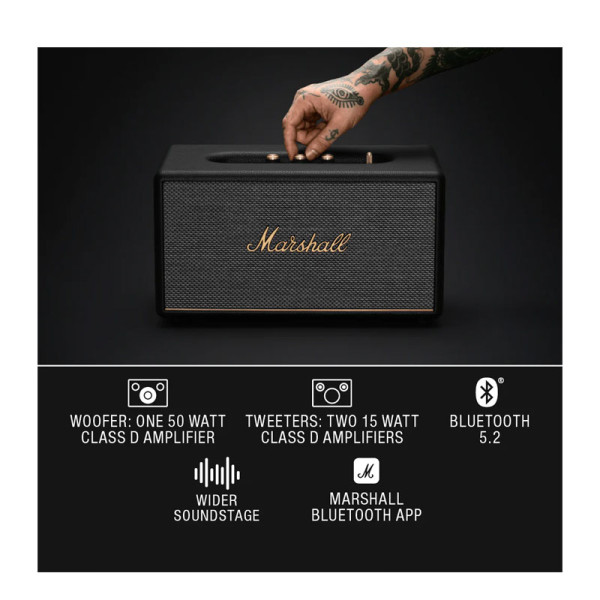 MARSHALL PORTABLE SPEAKER STANMORE III BT