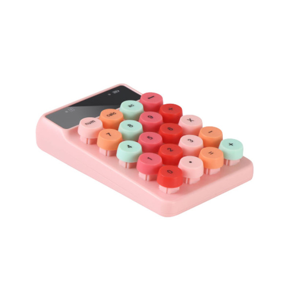 ALCATROZ KEYBOARD  JELLYBEAN NUM A3 CRAYON PINK
