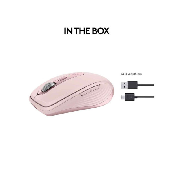LOGITECH MOUSE 910-006934 (MX ANYW 3S ROSE)