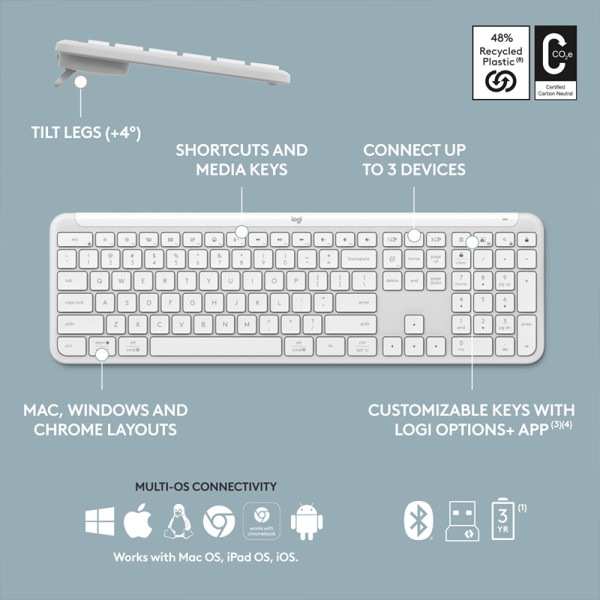 LOGITECH KEYBOARD 920-012476 (MK950)