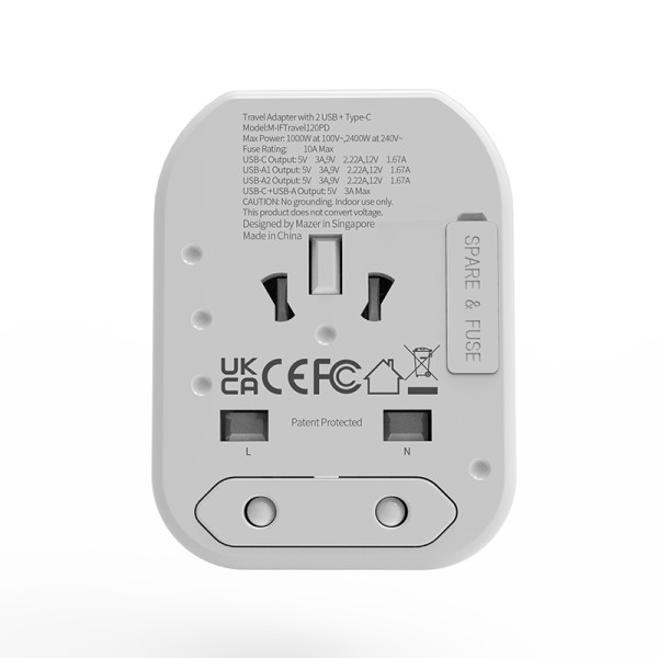 MAZER CABLES M-IFTRAVEL120PD-WT
